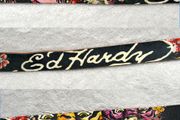 Ed Hardy by Christian Audigier Leather Belt Size L