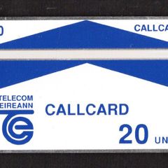 1989 Ireland 20 unit Galway Trial (Landis & Gyr) Call card. I understand card is mint