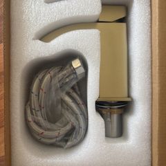 Brushed Gold Bathroom Tap