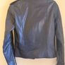 Mango 100% Real Sheep Leather and lamb hair Biker Jacket Image 7