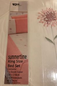 Duvet Bed Set, King Size, New & Never Opened