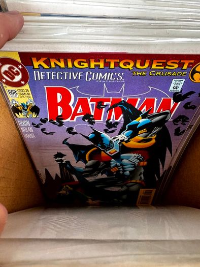 Detective Comics Batman Long Comic Box w 215 comics for Sale