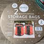 Set of x2 Christmas Storage Bags Image 3