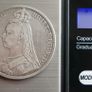 1889 Queen Victoria Sterling Silver Crown Coin Image 6