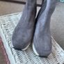 ankle boot Xti grey suede trainer style boot Image 6