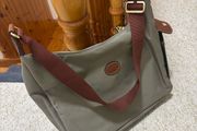 Longchamp le Pliage crossbody bag / grey / new