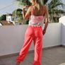 Neon pink sports joggers S,M,L Image 2