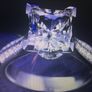 Sterling Silver Solitaire Ring Image 2