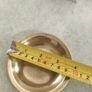 Small 9.5 CM. brass dish made in India. Image 2