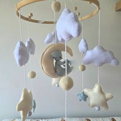 Baby crib mobiles - hanging soft toy