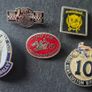 very rare biker motorcycle  badges lot Image 7