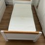 Cot bed and mattress Image 3