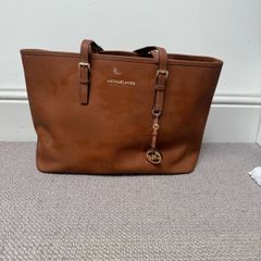 MICHAEL MICHAEL KORS Quinn Large Pebbled Leather Tote Bag