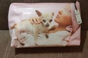 Brand new Chihuahua print vanity bag