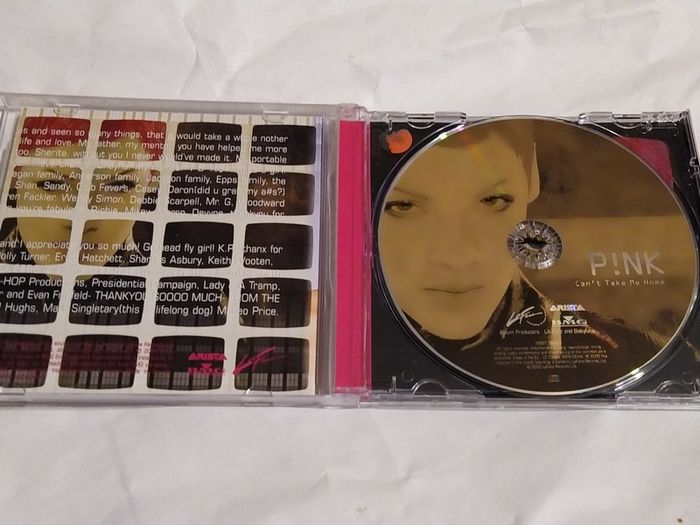 Pink - Can't Take Me Home Cd