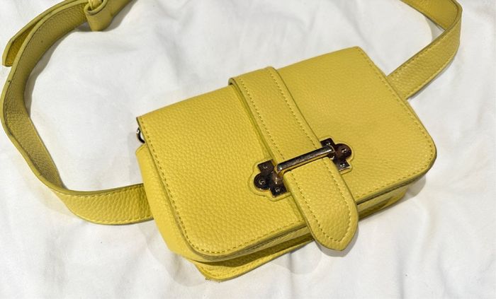 KOKO Couture Yellow Belt Body Bag!