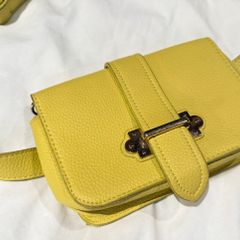 KOKO Couture Yellow Belt Body Bag!
