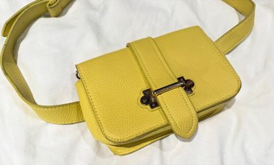 KOKO Couture Yellow Belt Body Bag!