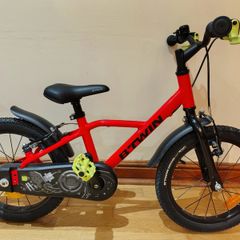 Kids 16 Inch Aluminium Bike B'TWIN Racing 900