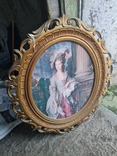 Vintage framed picture