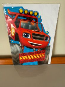 Happy Birthday Card and Envelope