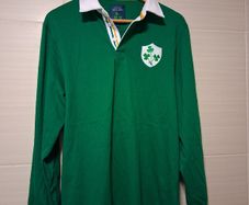 Ireland Jersey. Vintage Style Ireland Rugby / Football Jersey. Modern Day Version Of Classic Jersey Styling.Collect In Dublin Or Receive Via Post.