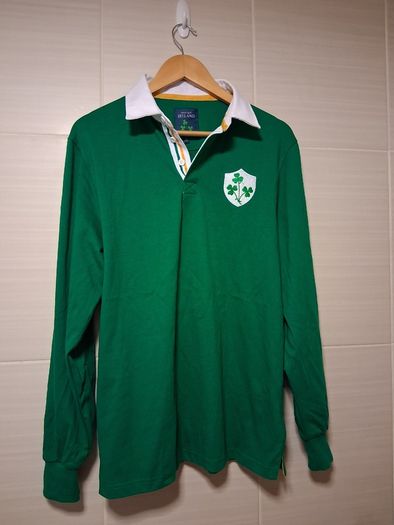 Ireland Jersey. Vintage Style Ireland Rugby / Football Jersey. Modern Day Version Of Classic Jersey Styling.Collect In Dublin Or Receive Via Post.