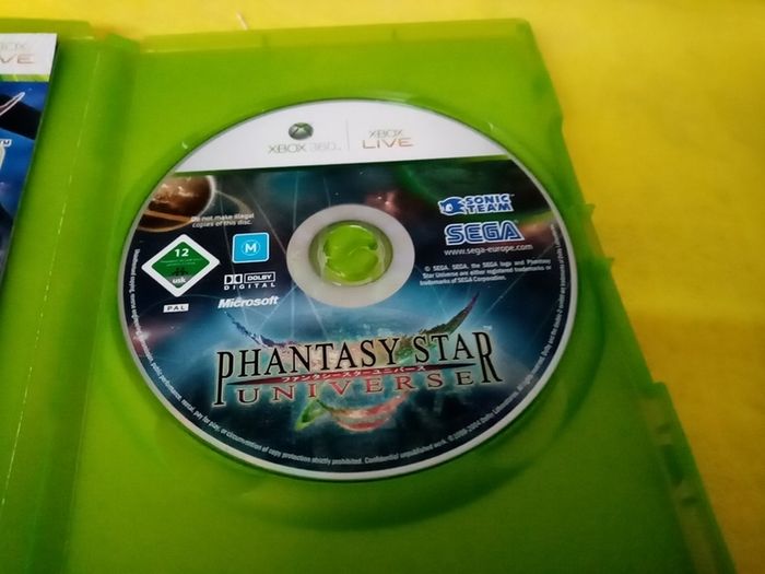 Phantasy Star Universe Xbox 360 Games Original