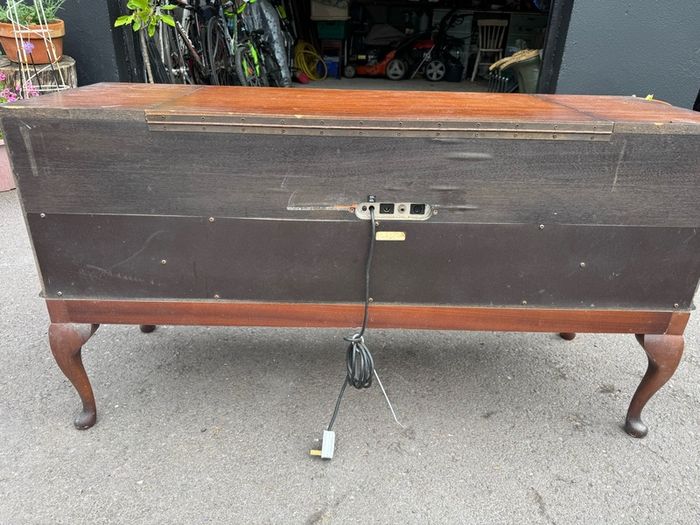 Vintage Record Player Cabinet