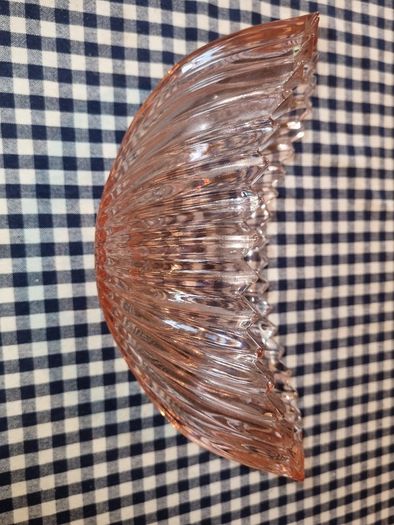 Art Deco style glass bowl