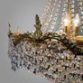Empire Style Large Vintage French Cascading Chandelier Image 4