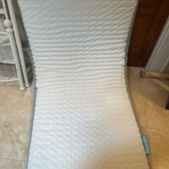 As New - Spotless Single Foam Mattress With Removable Launderable Cover - Can Deliver