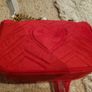 Red Stunning Velvet GG Marmont Shoulder Bag - perfect for Valentine's day Image 8