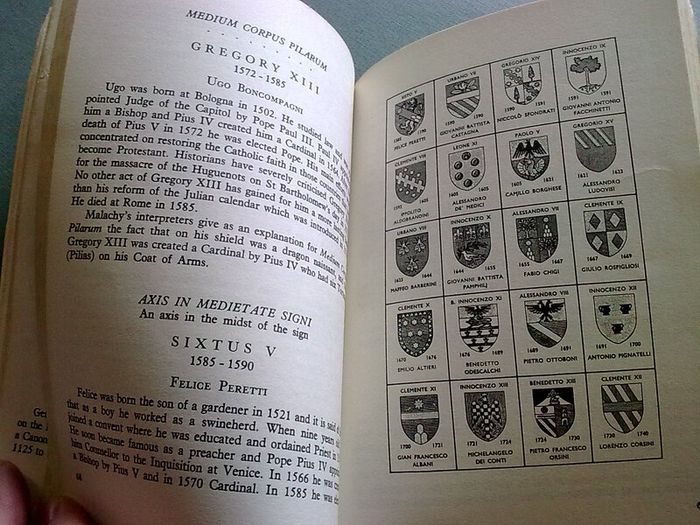 The prophecies of St Malachy and St. Columbkille Ireland Irish
