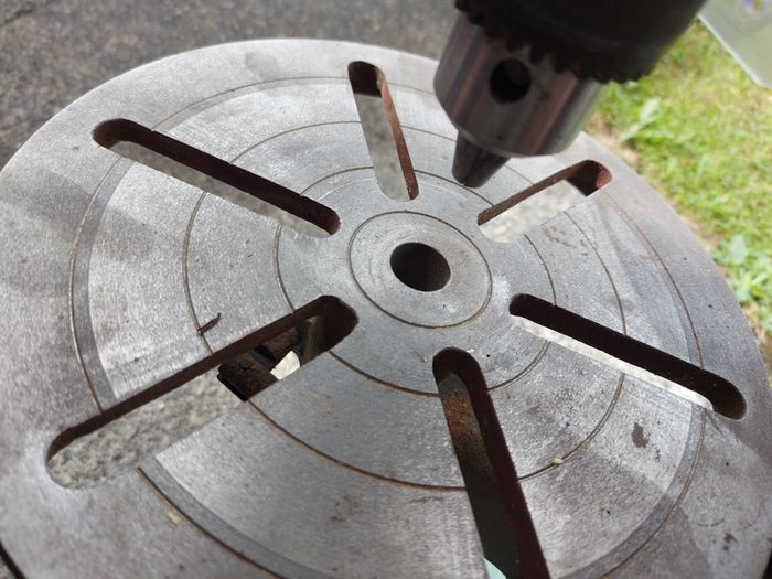 Table Top Bruder Mannesmann Werkzeuge Saulenbohrmaschine, In As New Condition, Works Great, Very Heavy