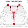 Allen Sports USA Ultra Compact 1-Bike Carrier Image 4