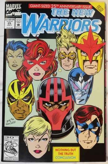 The New Warriors #'s 22-25 Nothing But The Truth Parts 1-4 (1992)