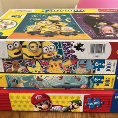 Free Puzzles Mario Pokemon Minions