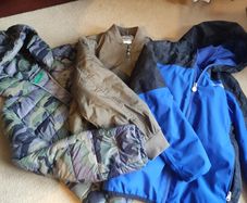 Three boy jackets coats 8-9