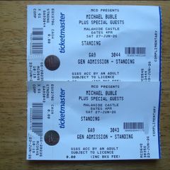 Michael Buble (x2 Tickets) - Malahide Castle 27 June