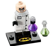 Lego HUGO STRANGE Minifigure Lego Batman Lego Minifigure