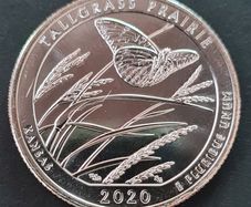 2020 D United States Mint State Quarter Dollar Tall Grass Prairie
