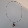Necklace & Ring Set (Stainless Steel, Crystal Design) Image 7
