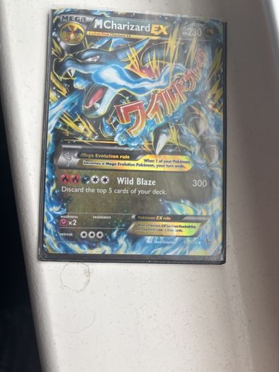 Mega Charizard EX Mint condition