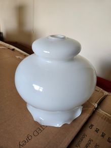 Glass white lamp shades