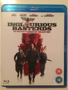 Inglourious Basterds (Quentin Tarantino Film) [2009] Christoph Waltz, Brad Pitt, Michael Fassbender [Blu-ray Movie] Academy Award Winner