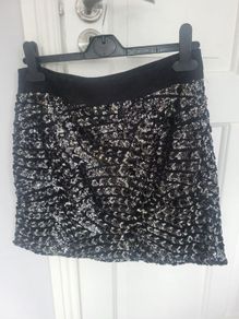 Zara sequin mini skirt