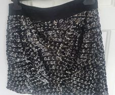 Zara sequin mini skirt