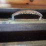 Vintage brass magazine holder Image 2