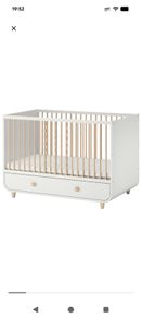 IKEA Myllra Cot with Drawer 70x140